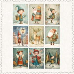 Transfer DTF Escenas navideñas 1