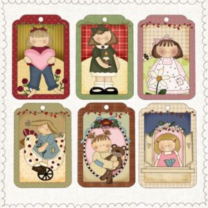 Transfer DTF Tag niñas