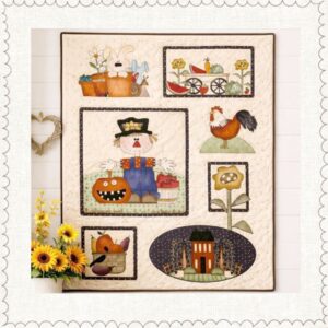 Panel Espantapájaros de Otoño